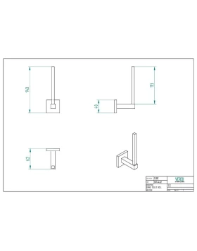 Χαρτοθήκη Εφεδρική | Verdi Cube