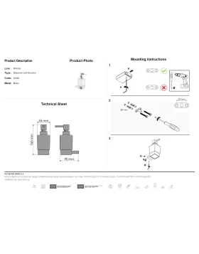 Dispenser Υγρού Σαπουνιού | Sanco Minimal