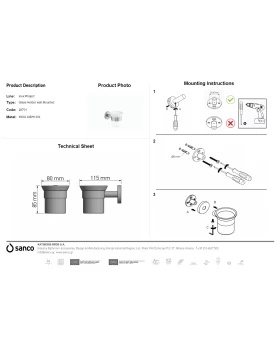 Ποτηροθήκη | Sanco Inox Project