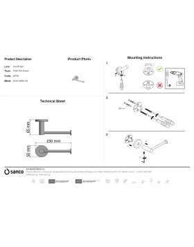 Χαρτοθήκη | Sanco Inox Project