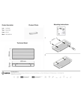 Σπογγοθήκη | Sanco Inox Project