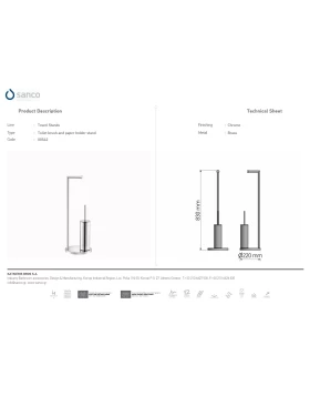 Καλόγερος Μπάνιου | Sanco Paper Holder Stands