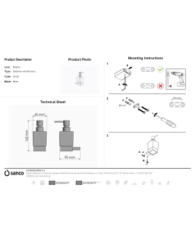 Dispenser Υγρού Σαπουνιού | Sanco Enigma