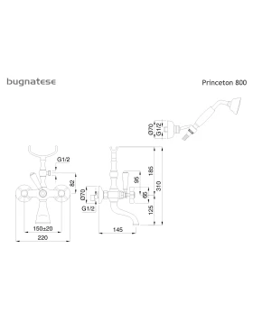 Μπαταρία Λουτρού | Bugnatese Princeton