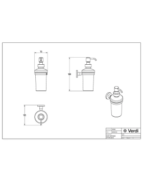 Dispenser Υγρού Σαπουνιού | Verdi Sigma